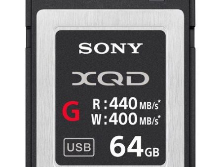 Cartão de Memória XQD Sony QDG64E-R - 64GB For Discount