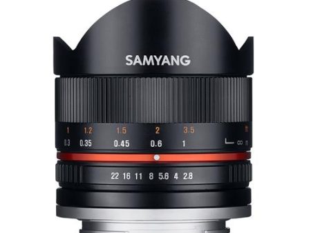 Samyang Objetiva Fisheye 8mm F2.8 UMC II (Fujifilm X) For Cheap