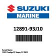 Suzuki - Tappet - 12891-93J10 Online Hot Sale