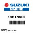 Suzuki - Silencer,upper - 13811-98J00 Online Hot Sale