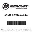 Mercury - Clamp brkt port - 1400-8M0151531 Fashion