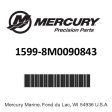 Mercury - D s hsg, long - 1599-8M0090843 Supply