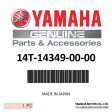 Yamaha - Pipe - 14T-14349-00-00 Supply