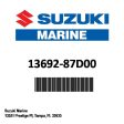 Suzuki - Washer - 13692-87D00 For Discount