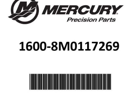 Mercury - Basic Gear Housing Assembly - Silver - Fits 5.44 Torpedo Lower Units Only - See Description for Applicable Engines - 8M0117269 For Cheap